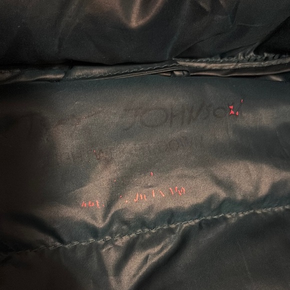 Betsy Johnson | Teal Puffer Jacket with Hood - Picture 6 of 13